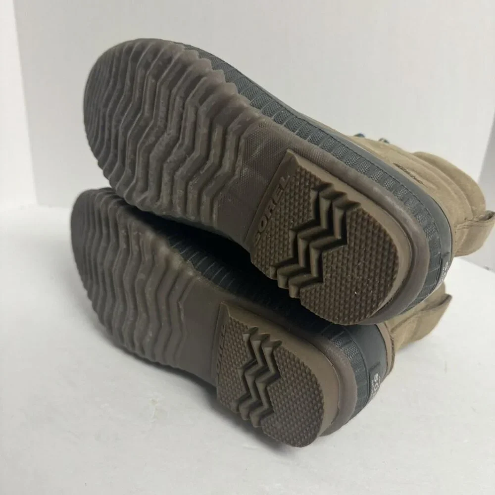 Sorel Youth Cheyanne II Waterproof Boot Khaki Size 5 M